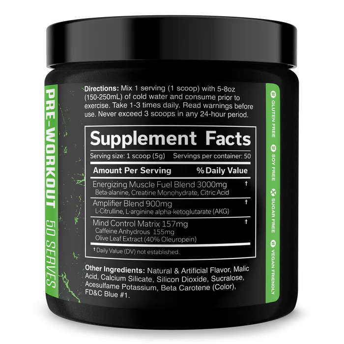 The Curse! Pre-Workout 50 Servings - Image 3