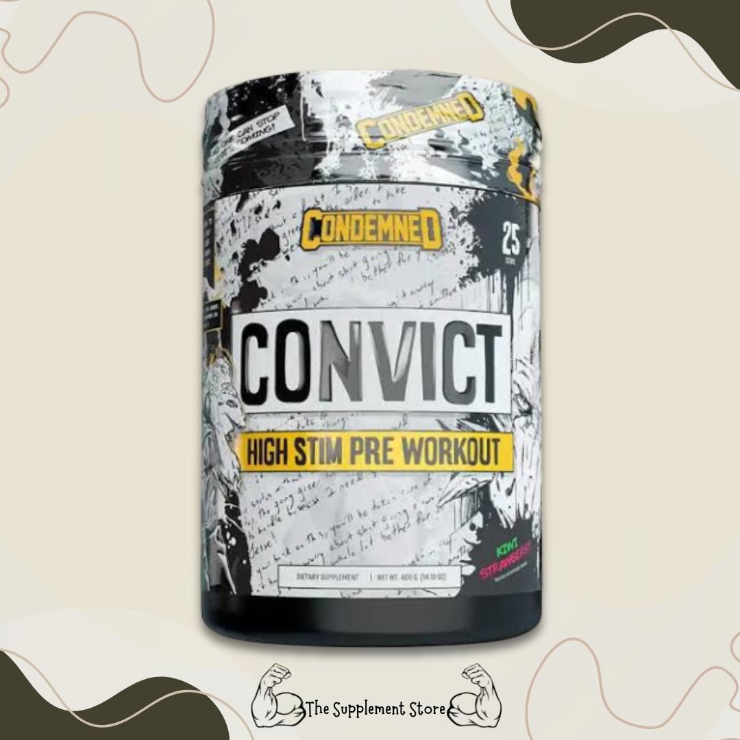 Convict NEW High Stim Pre-Workout 25 Servings