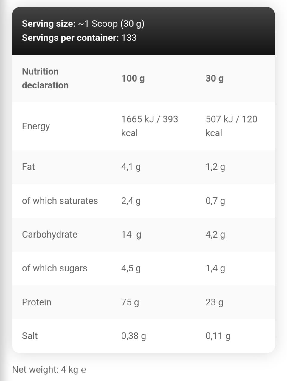 KL GOLD Whey - Image 2