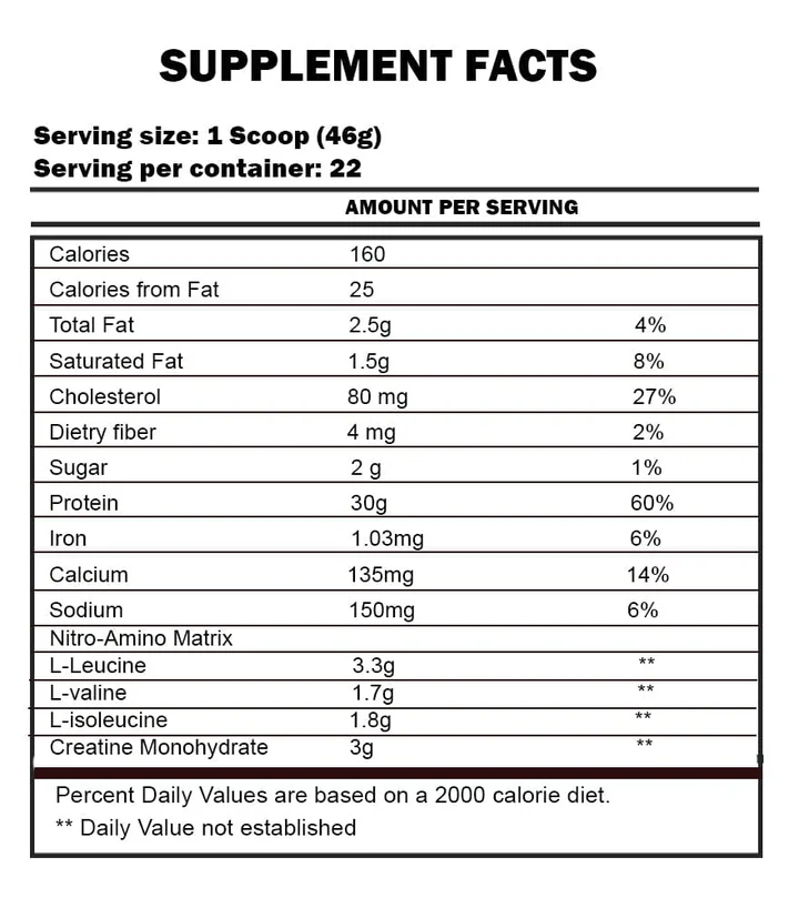 NITRO Tech Whey Protein - Image 2