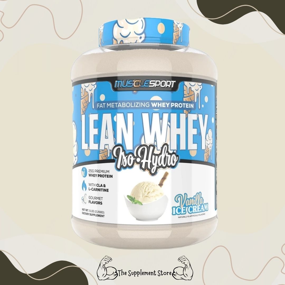 Musclesport Lean Whey ISO-Hydro Protein 5lbs