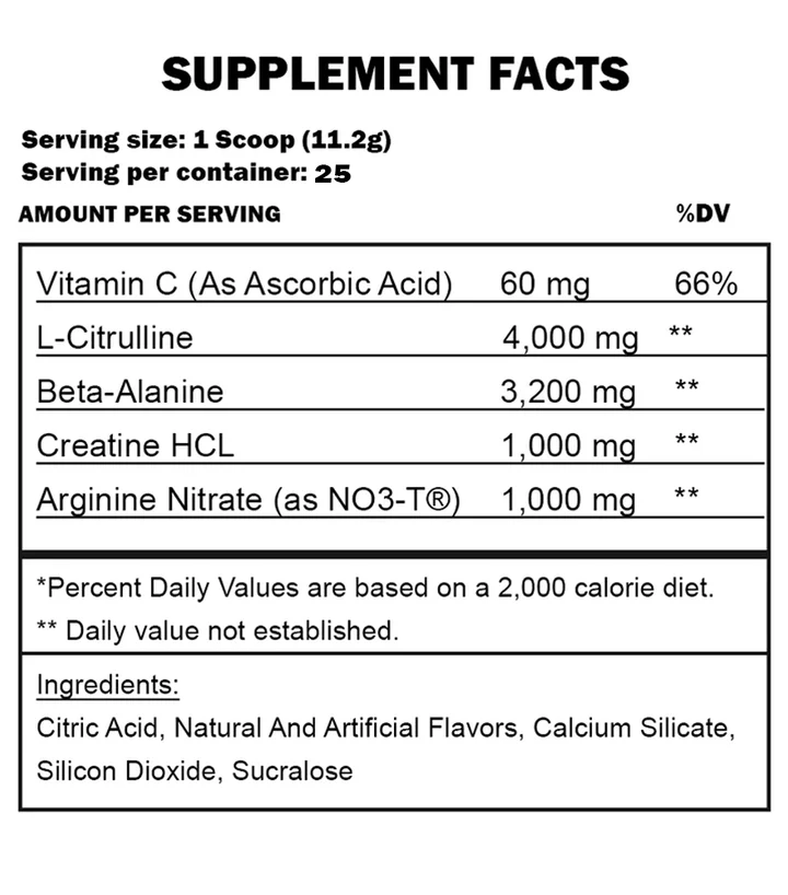 PS Hyde Max Pump 25 Servings - Image 2