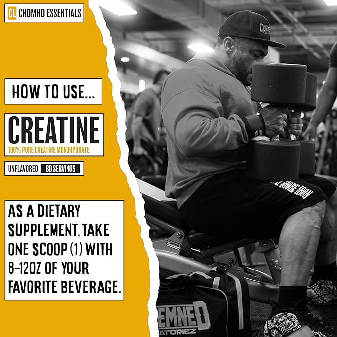 CONDEMNED CREATINE MONOHYDRATE 80 SERVINGS - Image 3