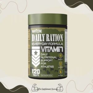 Warzone Daily Ration Multi Vitamin, 120 Tablets