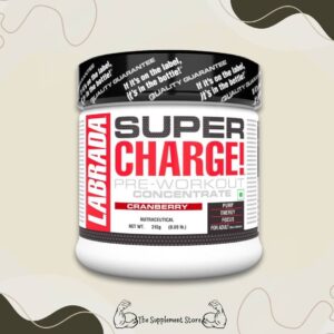 LABRADA SUPER CHARGE Pre-Workout 63 Servings (orange)