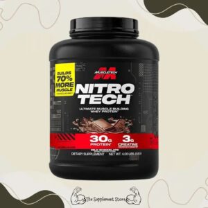 MuscleTech NitroTech Whey protein 4Lbs